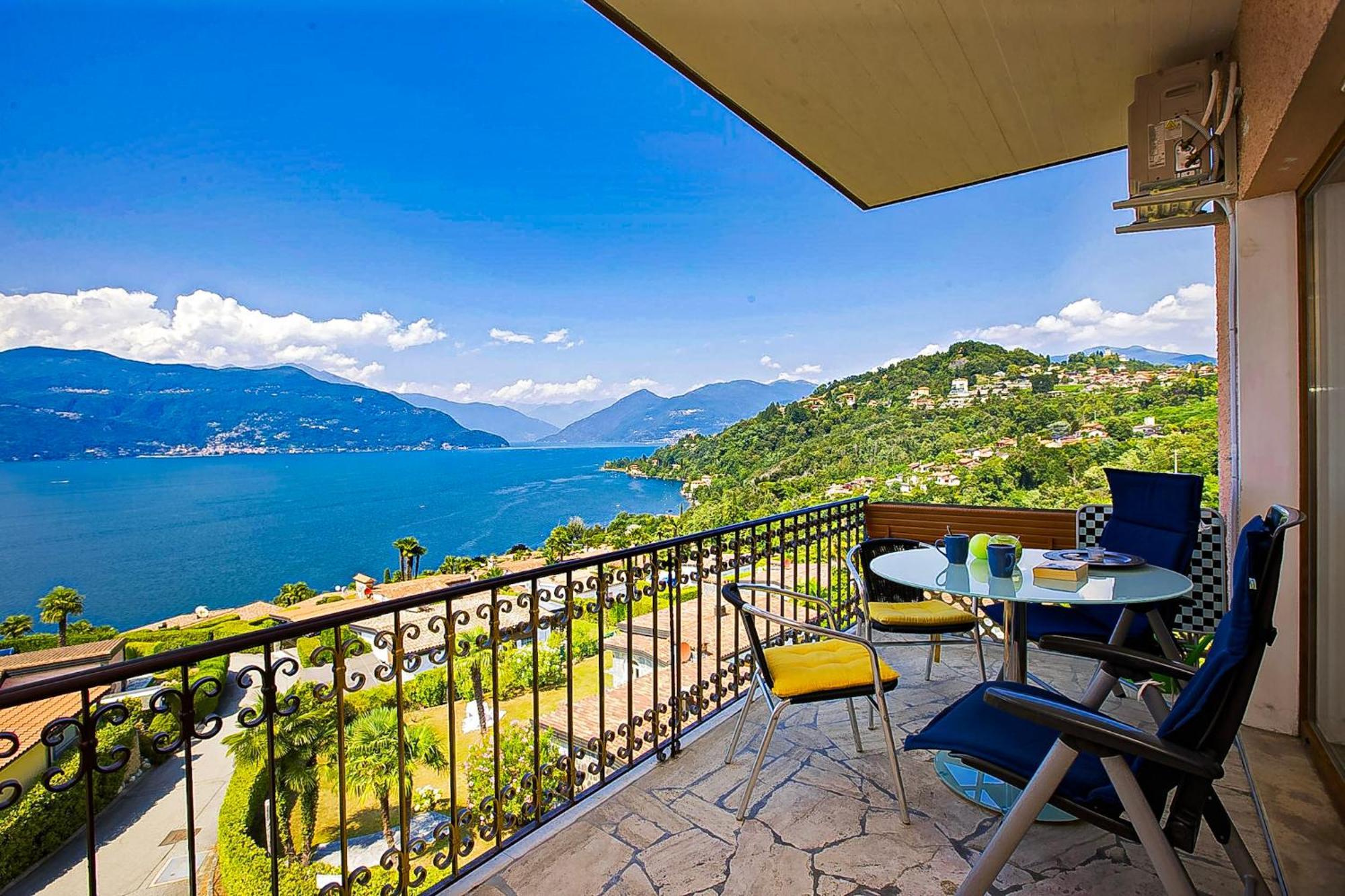 Parco Belmonte: Vista Fantastica Apartment Brezzo Exterior photo
